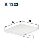 Filtr, vzduch v interiéru FILTRON K 1322 – Sleviste.cz