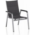 Kettler Basic Plus Padded Hliníkové křeslo stříbrné/antracit – Hledejceny.cz