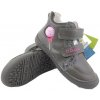 Dětské kotníkové boty D.D.Step dětské barefoot boty A063-42804A dark grey