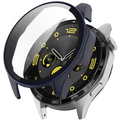 VSECHNONAMOBIL PC FULL COVER Plastový kryt se sklem pro Huawei Watch GT 4 46mm modrý 65274 – Zboží Živě