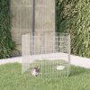 Klec pro hlodavce zahrada-XL 6dílná klec pro králíka 54 x 80 cm