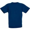 Dětské tričko Fruit Of The Loom tričko Valueweight T 100% bavlna modrá námořní
