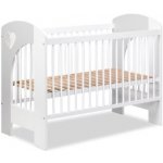 Klupś NEL Srdce 120 x 60 bílo-šedá – Zboží Dáma