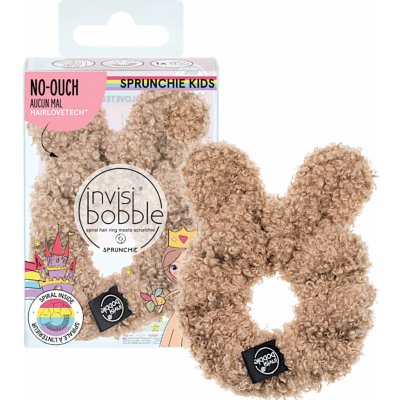 Dětská ozdobná spirálová gumička Invisibobble Kids Sprunchie Teddy (IB-SPPLKIDS-PA-1-104) – Zbozi.Blesk.cz