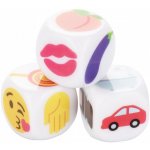 CalExotics Emojigasm Dice, erotické hrací kostky – Zboží Dáma