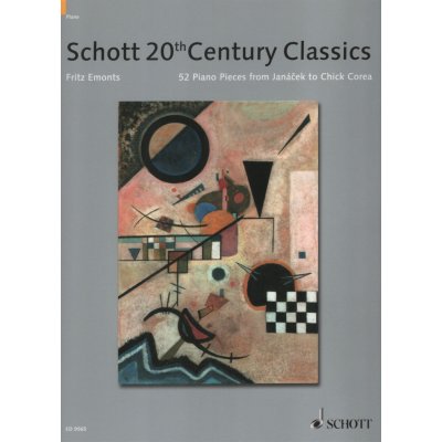 Schott's 20th century piano classics 52 kusů od Janáčka po Chick Corea – Sleviste.cz