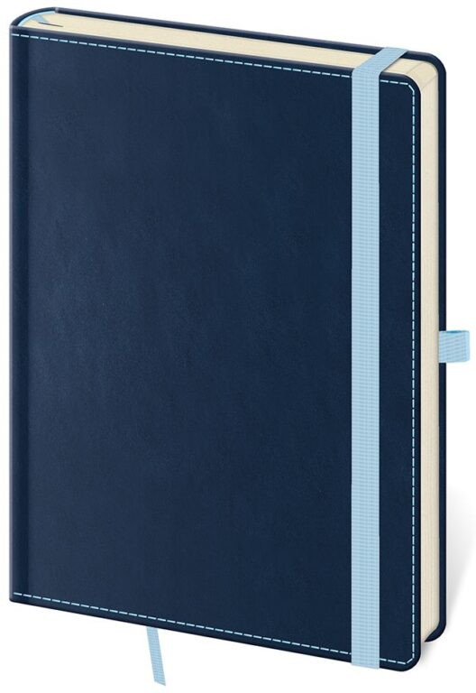 Helma 365, Linkovaný zápisník Double Blue L A5