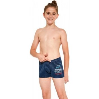 Cornette Young print 700/120 chlapecké boxerky jeans