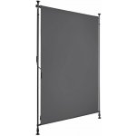 tectake 406151 markýza taija s ruční klikou - 100 x 310 cm,tmavě šedá – Hledejceny.cz