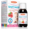 Doplněk stravy na imunitu Terezia BABY IMUN Sirup s hlívou a rakytníkem posílení imunity pro děti od 1 roku s příchutí malina 100 ml