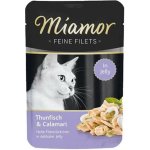 Miamor Feine Filets tuňák a kalamáry jelly 100 g – Hledejceny.cz