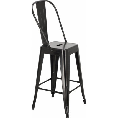 D2.Design Paris Back 66 cm černá – Zboží Mobilmania