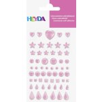 HEYDA dekorační smolepicí kamínky růžové – Zboží Dáma
