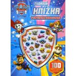 Tlapková patrola tvořivá knížka s třpytivými samolepkami – Zboží Dáma