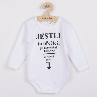 New Baby Body s potiskem ráno – Sleviste.cz