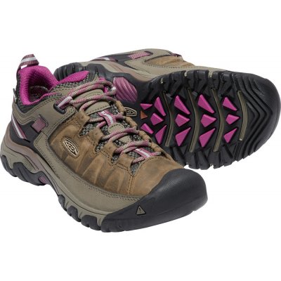 Keen Targhee III WP Women weiss/boysenberry hnědá – Zbozi.Blesk.cz