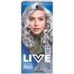 Schwarzkopf Live Ultra Bright or Pastel barva na vlasy Steel Silver 098 50 ml – Zboží Dáma