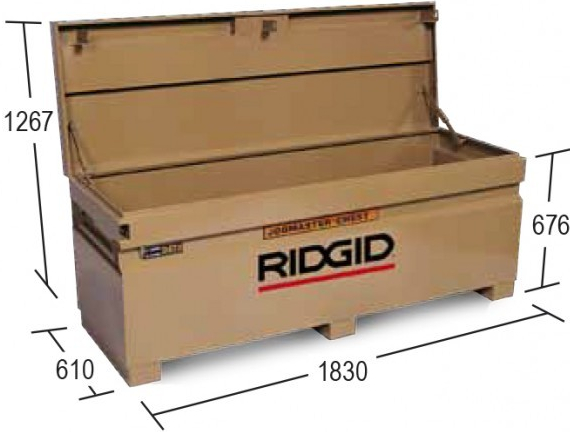 RIDGID Ukladací bedny JOBMASTER, Model 2472