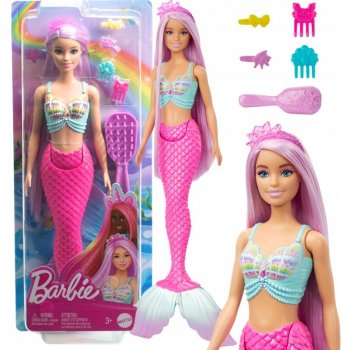 Barbie Mořská panna Panenka Dlouhé vlasy HRR00