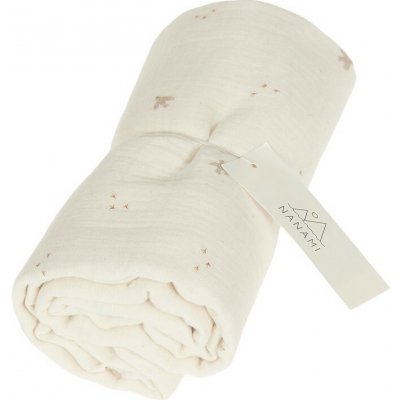 Nanami Swaddle Bird Latte 100 x 135 cm – Sleviste.cz