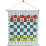 CNChess Demonstrační magnetická šachovnice rolovací 66x66 cm – Zbozi.Blesk.cz