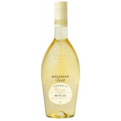 Bostavan Gold Muscat 12% 0,75 l (holá láhev) – Zboží Mobilmania