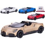 Kinsmart Bugatti Mistral 13cm kov zpětný chod 1:36 – Zbozi.Blesk.cz