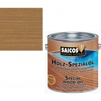 Saicos speciální olej na dřevo 2,5 l teak