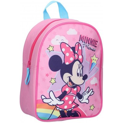 Vadobag batoh Minnie Mouse Stars and Rainbows růžový