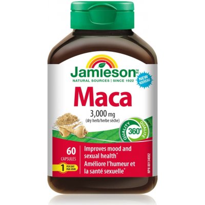 Jamieson Maca 3000 mg 60 kapslí – Hledejceny.cz