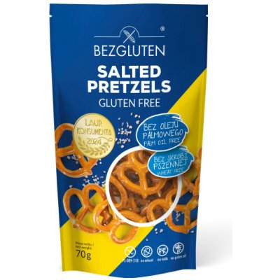 Bezgluten Solené preclíky bez lepku 70 g – Hledejceny.cz