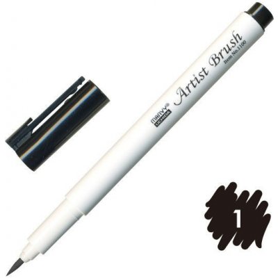 Marvy 1100 Artist Brush č.1 Black – Zboží Mobilmania