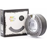 Print With Smile PETG Grey 1,75 mm, 1 kg – Zboží Živě