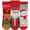Darré dámské ponožky termo Vánoční sněhulák B