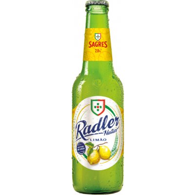 Sagres, Radler portugalské ovocné pivo citronové 2,0% 0,33 l (sklo) – Zbozi.Blesk.cz