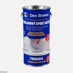 Den Braven Podlahový epoxy nátěr, sada plechovek světle šedý RAL 7035 plechovka 5 + 1 kg – Zbozi.Blesk.cz