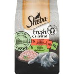 Sheba Fresh Cuisine Taste of Rome kuřecí a krůtí 6 x 50 g – Hledejceny.cz