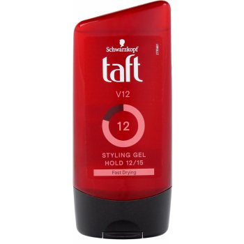 Taft Look V12 Power Speed Turbo fixační gel na vlasy 150 ml