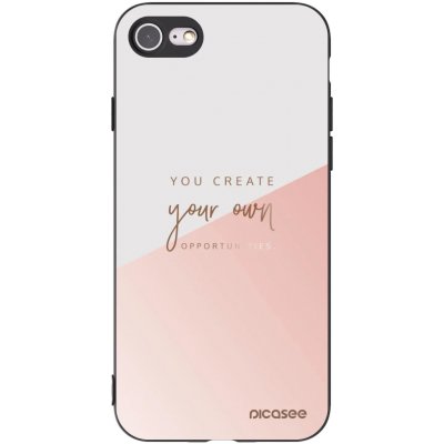 Picasee silikonový černý obal pro Apple iPhone SE 2020 - Vytvoř si svou vlastní příležitost – Zboží Živě