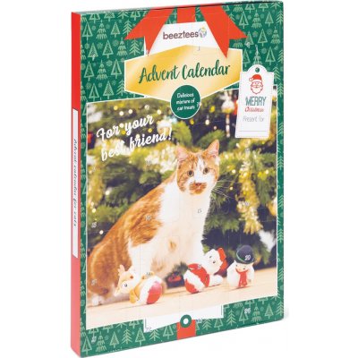 Beeztees PURR Adventní kalendář pro kočky 100g – Hledejceny.cz