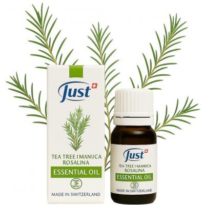 JUST Tea Tree olej s manukou a rosalinou 10 ml – Zboží Dáma