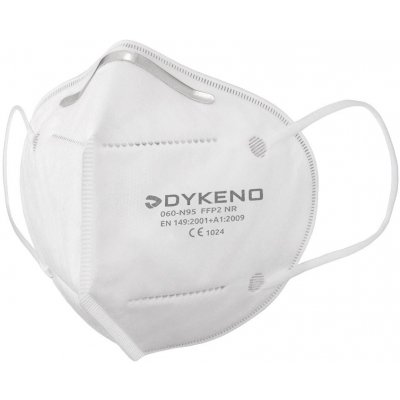 Dykeno respirátor FFP2 N95 skládaný NR 5 ks – Zboží Mobilmania