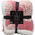 Home Elements Beránková deka s jacquard vzorem 480 GSM 150x200 – Zboží Mobilmania