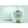 Příze Himalaya příze DeLuxe Bamboo 124-01 bílá