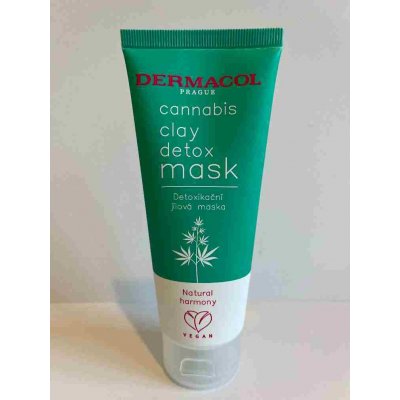 Dermacol Cannabis clay detox mask jílová maska 100 ml – Zboží Dáma