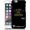 Pouzdro a kryt na mobilní telefon Apple Pouzdro Picasee ULTIMATE CASE Apple iPhone 6/6S - Kazma - TOHLE JE ŽIVOT A NIC VÍC NEBUDE