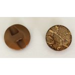 Knoflík 15 mm barevný třpytivý Varianta: 13 zlatý – Zbozi.Blesk.cz