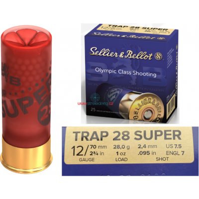 Broky SB 12 70 TRAP 28 SUPER 2,4mm 28g 25ks – Zbozi.Blesk.cz