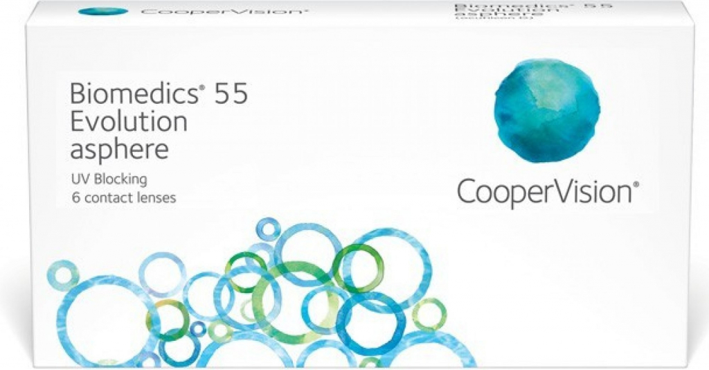 Cooper Vision Biomedics 55 Evolution 6 čoček