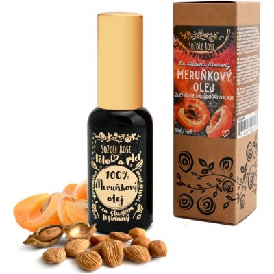SoZoLe Rose Meruňkový olej za studena lisovaný 30 ml – Sleviste.cz